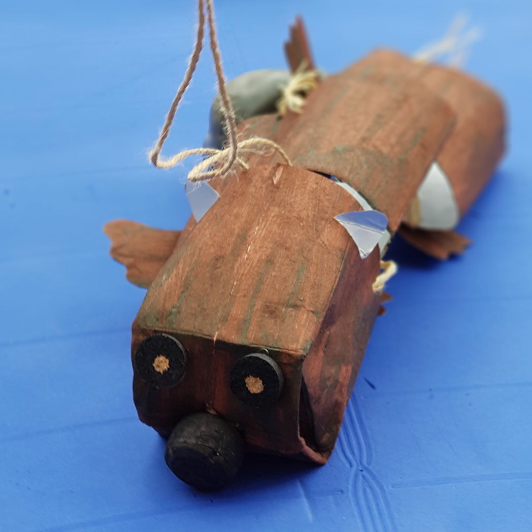 Fischotter-Ziehspiel