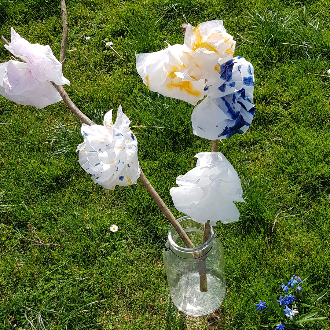 Üppige Frühlingsblüten